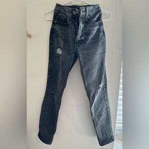 Black Straight Leg Jeans